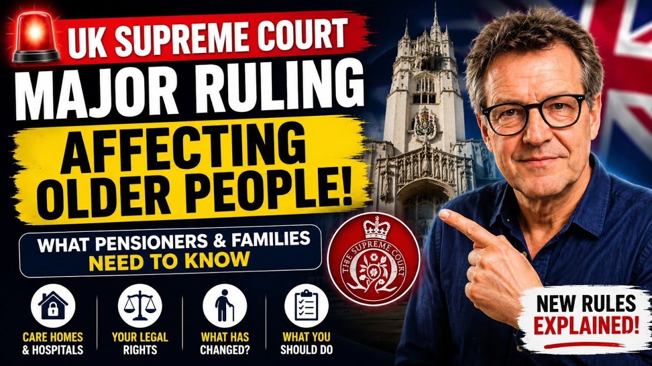 🚨 UK Supreme Court Issues Major Ruling on Seniors' Rights &mdash; What Every Pensioner Needs to Know