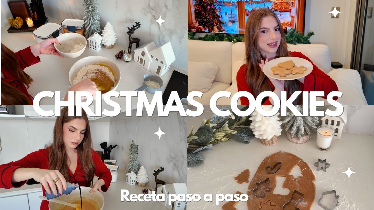 Galletas Navideñas 🍪🎄 Receta paso a paso | Vlog Cozy