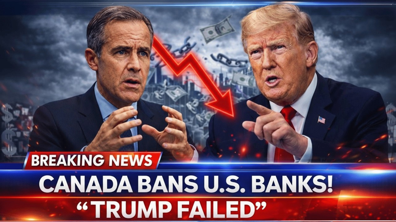 Canada BLOCKS U.S. Banks! Wall Street's Multi-Billion Shock Over Trump Tariffs
