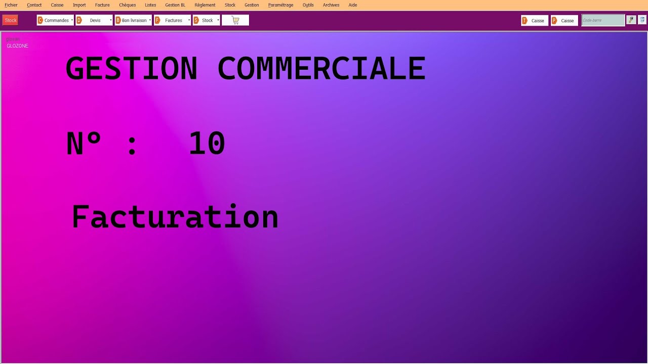 Facturation , les factures , gestion commerciale , فاتورة