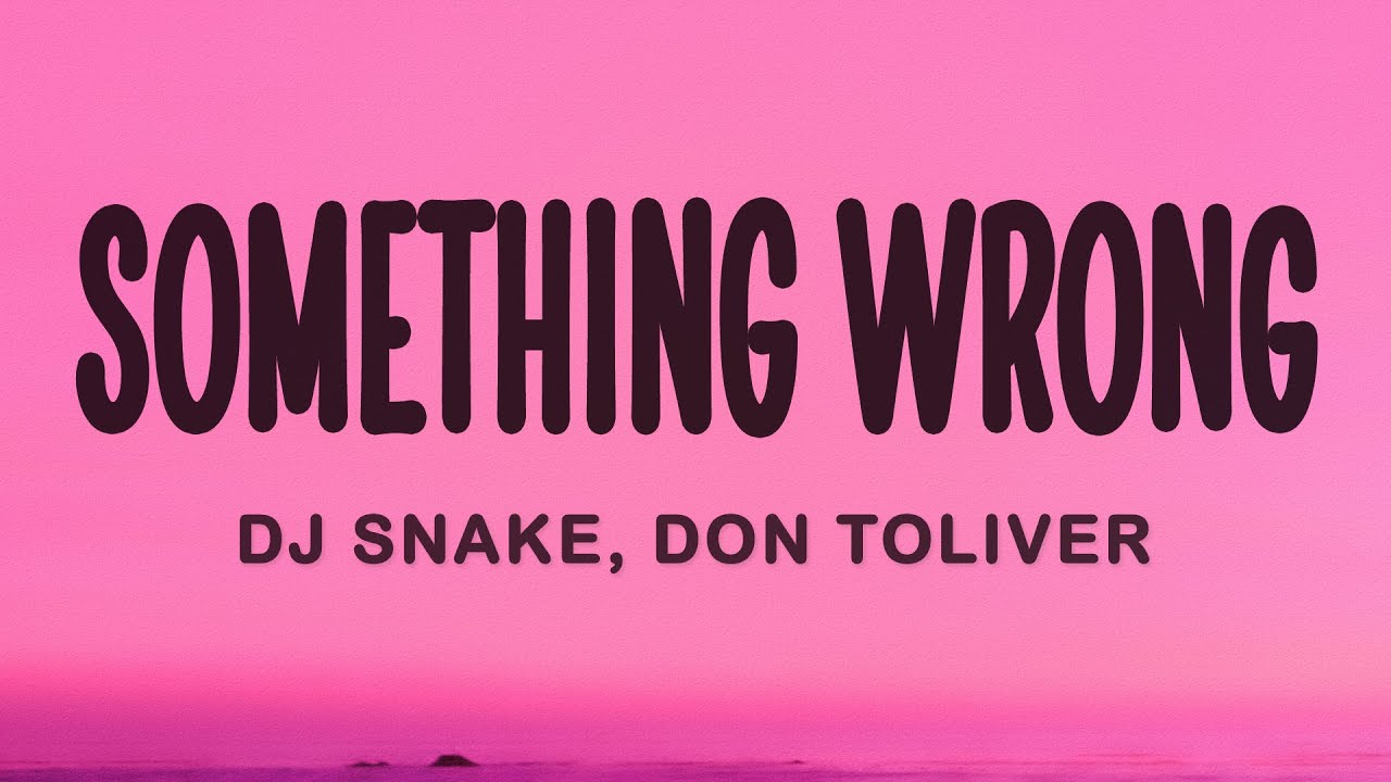 DJ Snake, Don Toliver - Something Wrong