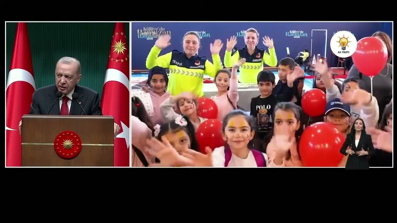 Cumhurbaşkanımız Erdoğan, a&ccedil;ıklamalarda bulunuyor...