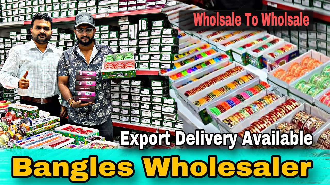 Wholesale bangles market in india || fancy designer bangles wholesale | Ahmedabad , wholesale market