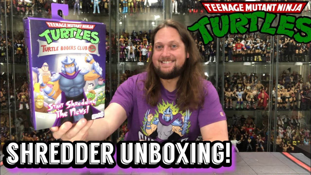 Shredder Teenage Mutant Ninja Turtles NECA Unboxing!