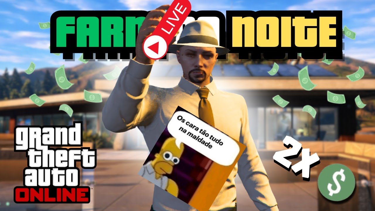Conversando e Farmando DINHEIRO no GTA ONLINE!