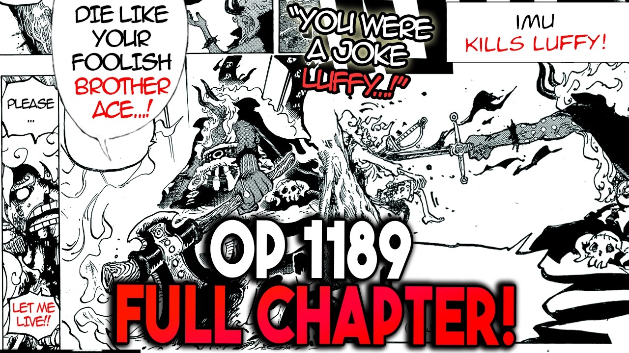 IMU KILLS LUFFY & MOCKS ACE!! IMU'S 20 KINGS LORE!! | ONE PIECE CHAPTER 1189 SPOILERS (OP 1189)