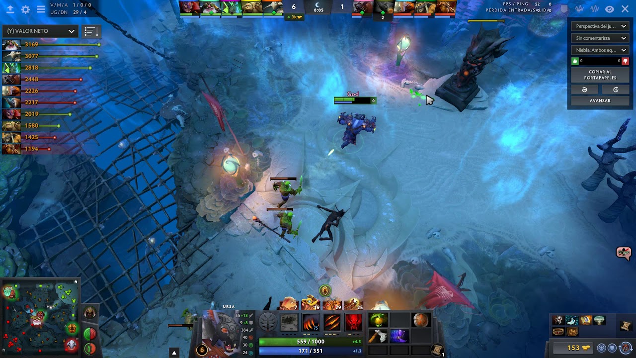 Ursa vs Sniper MID lane - 7.21