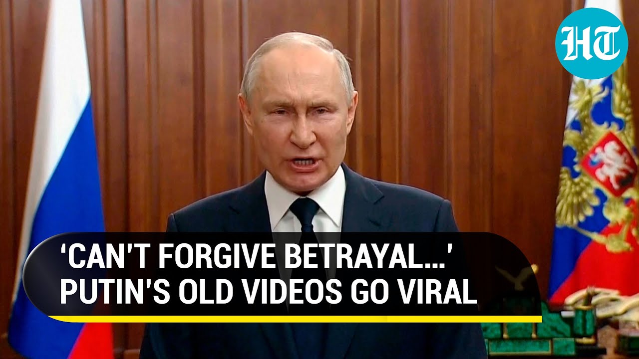 Viral: Putin’s Old Video On 'Betrayal' Amid Prigozhin Death Reports; What Russian Pres Had Said