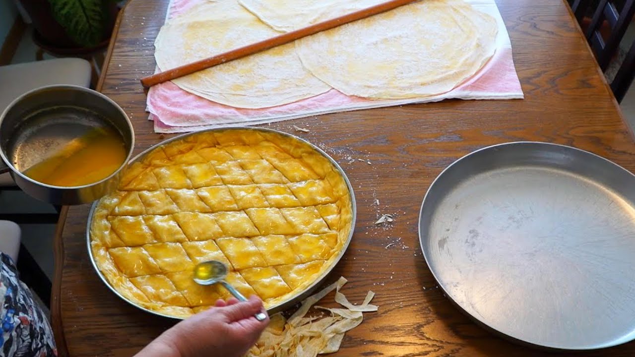 Bakllava tradicionale per iftar sifir, Ramazan