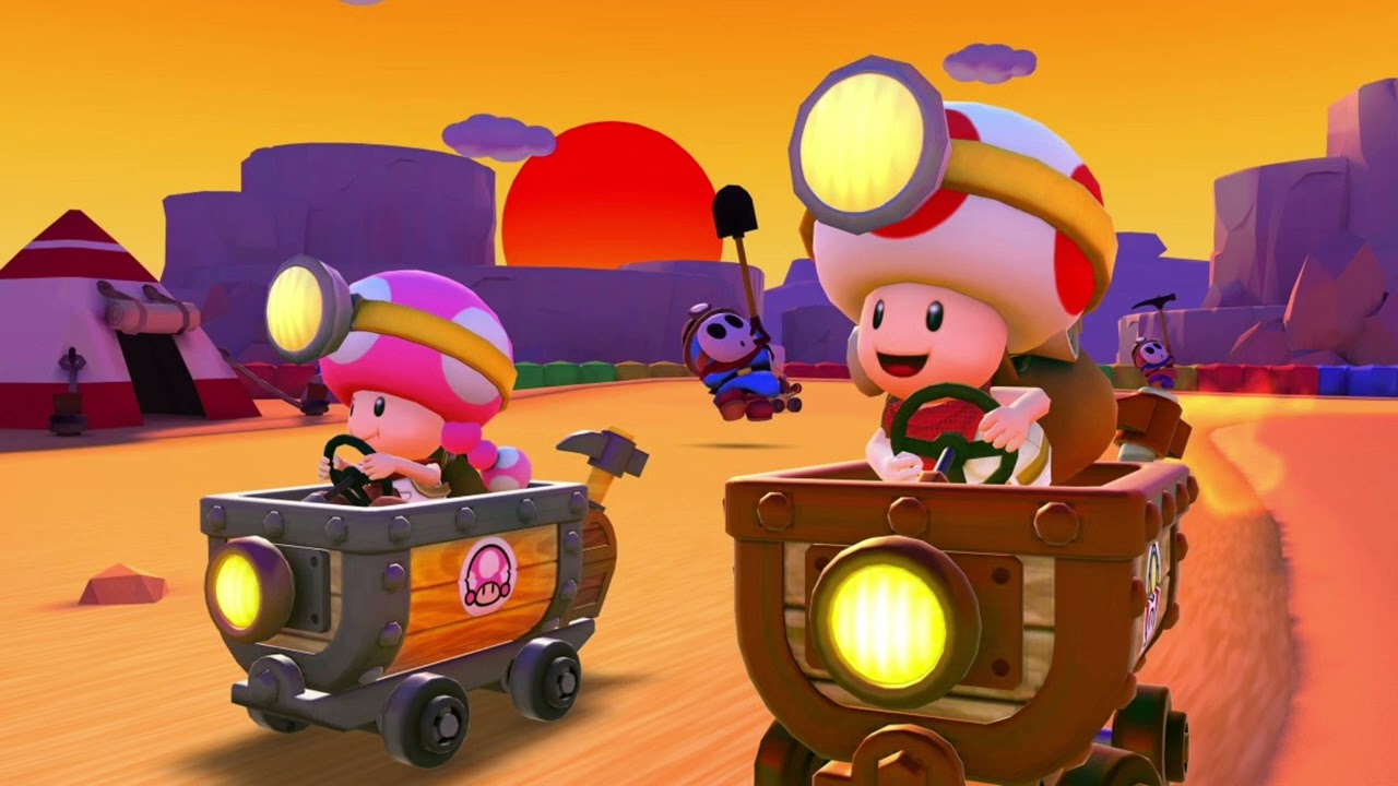 GBA Sunset Wilds - Mario Kart Tour (slowed + reverb)