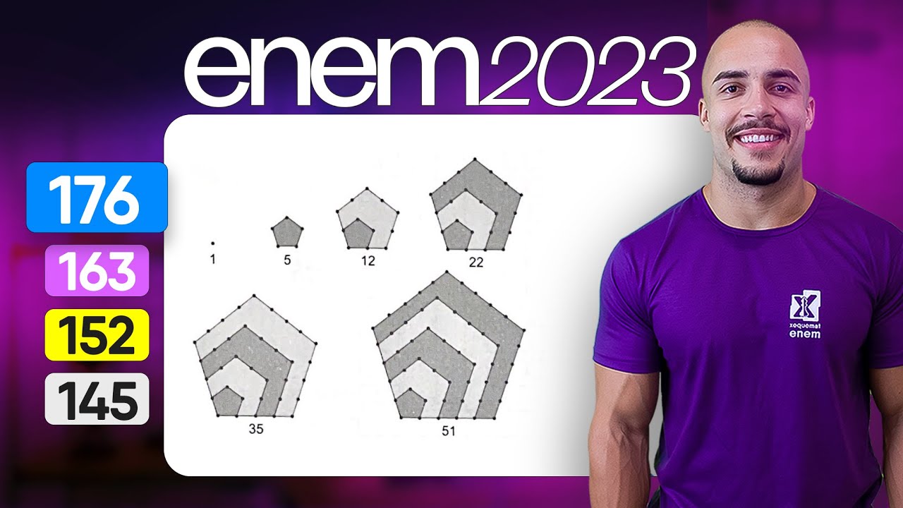Quest&atilde;o 176 - Caderno Azul | Progress&atilde;o Aritm&eacute;tica | MATEM&Aacute;TICA ENEM 2023