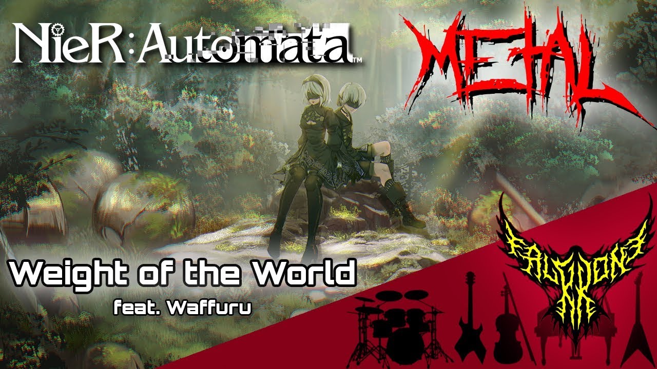 NieR: Automata - Weight of the World (feat. Waffuru) 【Intense Symphonic Metal Cover】