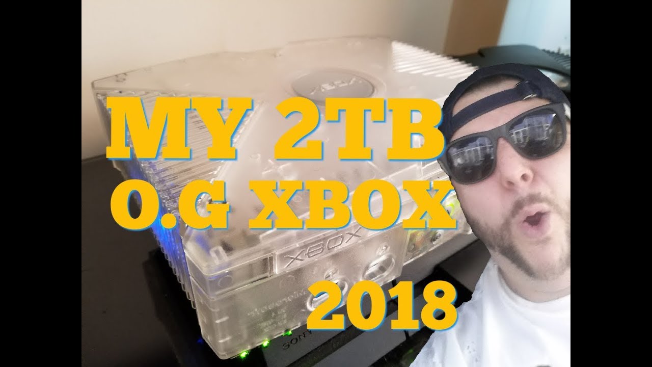 MY 2TB HARD MODDED ORIGINAL XBOX WITH XBMC AND XECUTER 2.6 CE XBMC - RETRO PRO FRANK