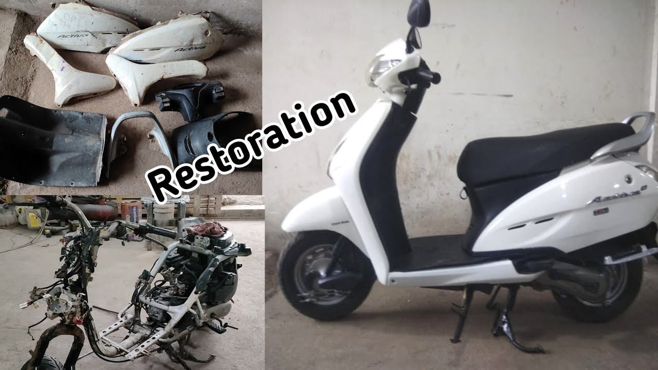 Honda old model Activa full Restoration
