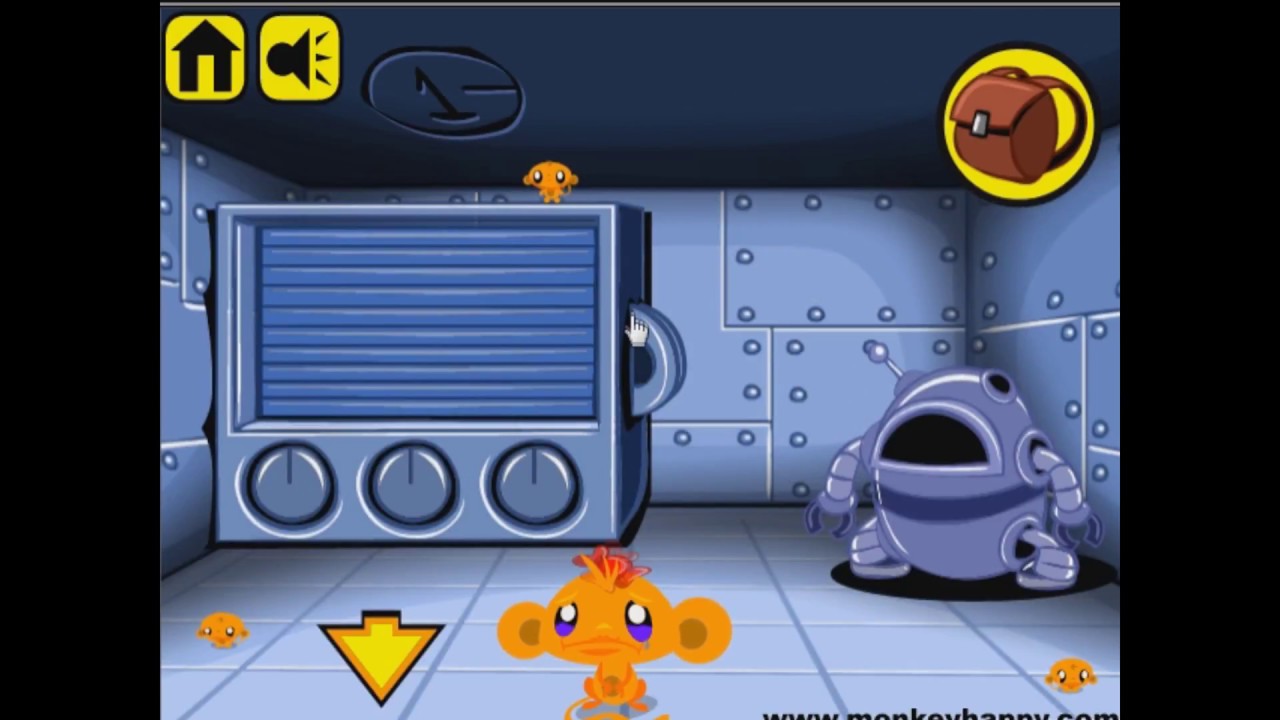Gameplay Monkey Happy 1 -  4 + Bonus 1 Walktrhough