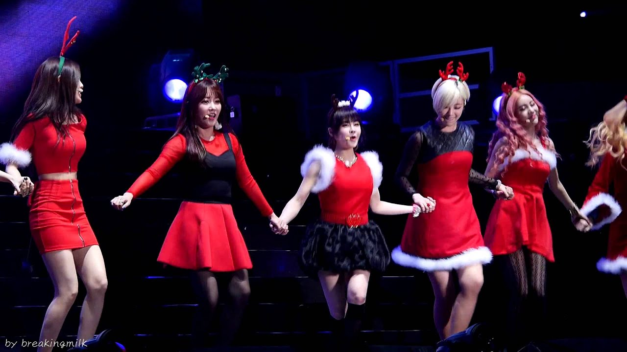 [fancam/직캠] 131221 T-ARA/티아라 Guangzhou concert - Merry Xmas  [Boram/보람 focus]