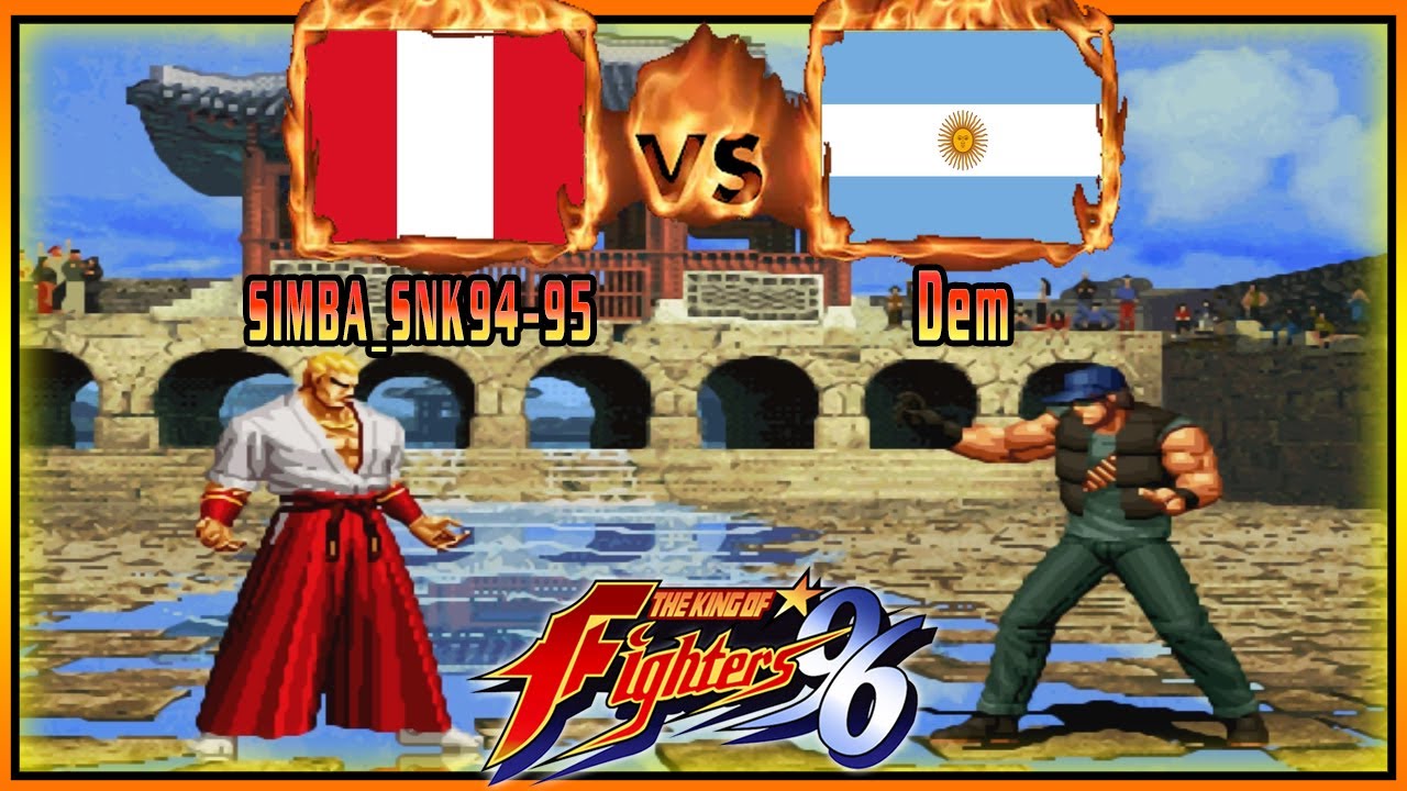 King of Fighters 96 - SIMBA_SNK94-95 (PER) VS (ARG) Dem [kof96] [Fightcade] 더 킹 오브 파이터즈 '96