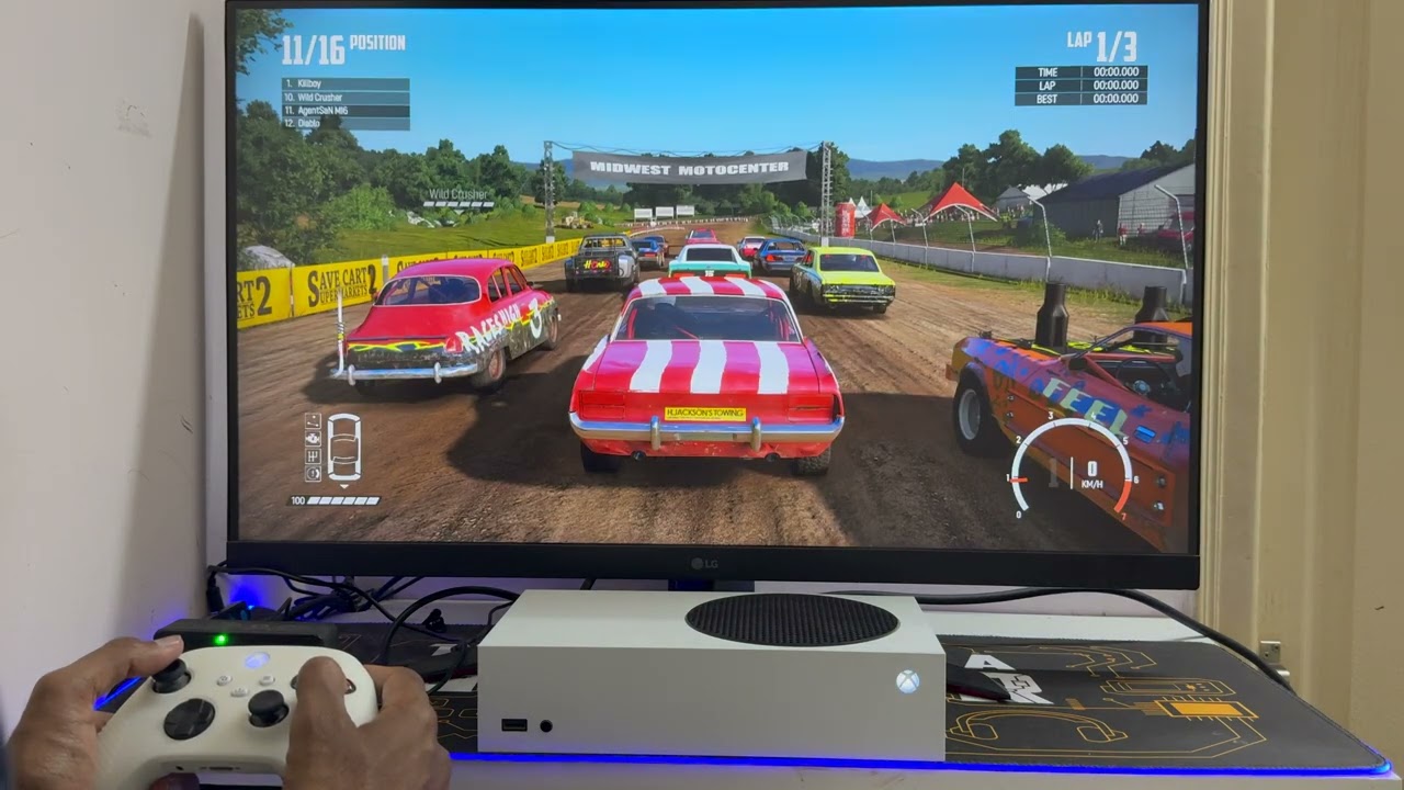 Wreckfest gameplay on Xbox Series S  | 60 FPS