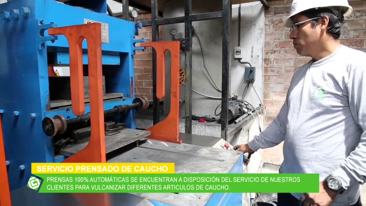 prensado caucho