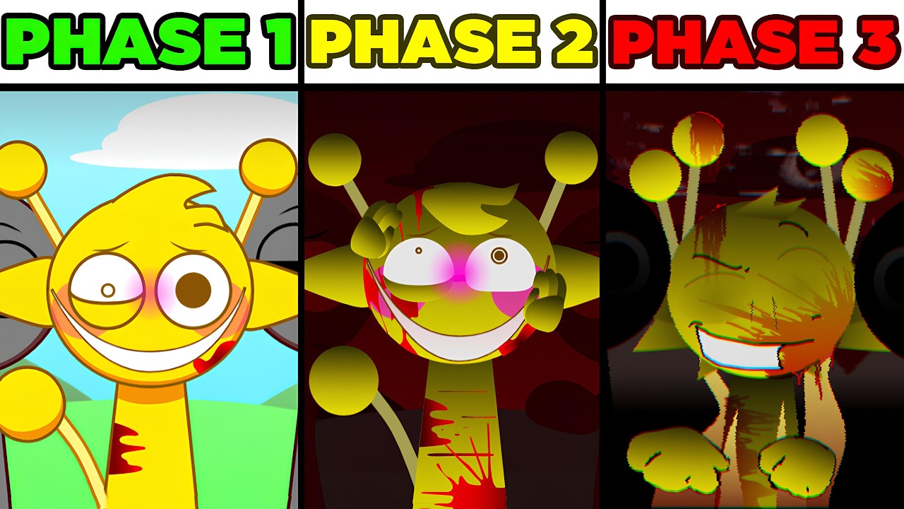 SPRUNKI but YANDERE SIMON PHASE 3 | SPRUNKI INCREDIBOX