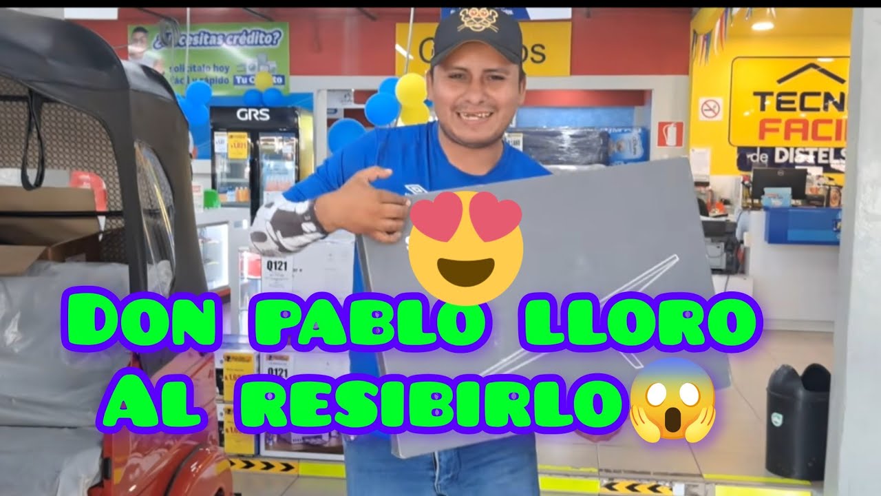 Don pablo muy emocinado que le entregaron lo😱😱😱 que via encargado⁉️⁉️⁉️