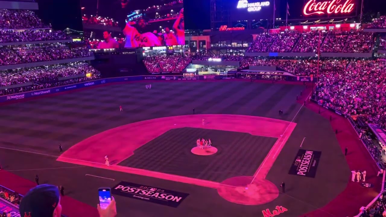2024 Mets - Pitching Change Light Show 10/8/24