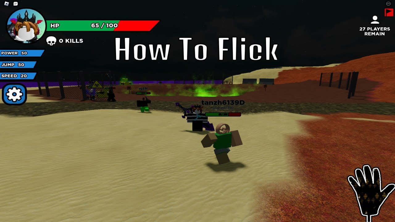 How To Flick Correctly In Slap Royale [Best Guide] | Slap Battles