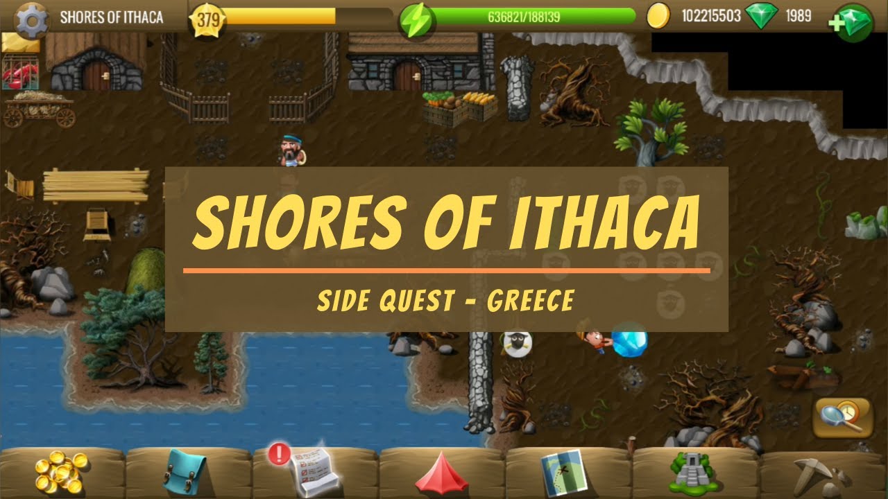 Shores of Ithaca - Greece Side Quest - Diggy's Adventure