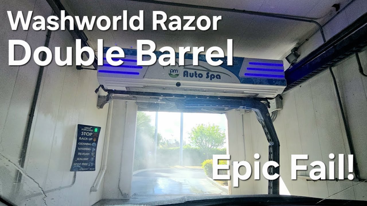 *Epic Fail* Washworld Razor Double Barrel at Chevron