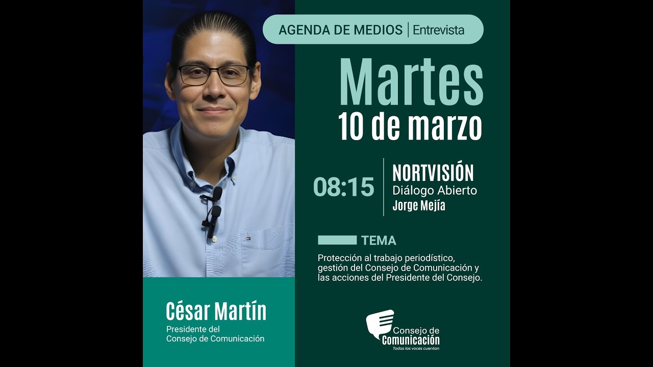 NortVisión Diálogo Abiero - Jorge Mejía