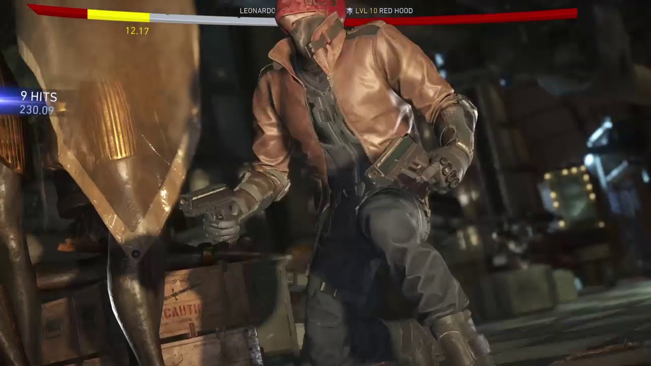 Injustice 2 Leonardo vs Red Hood