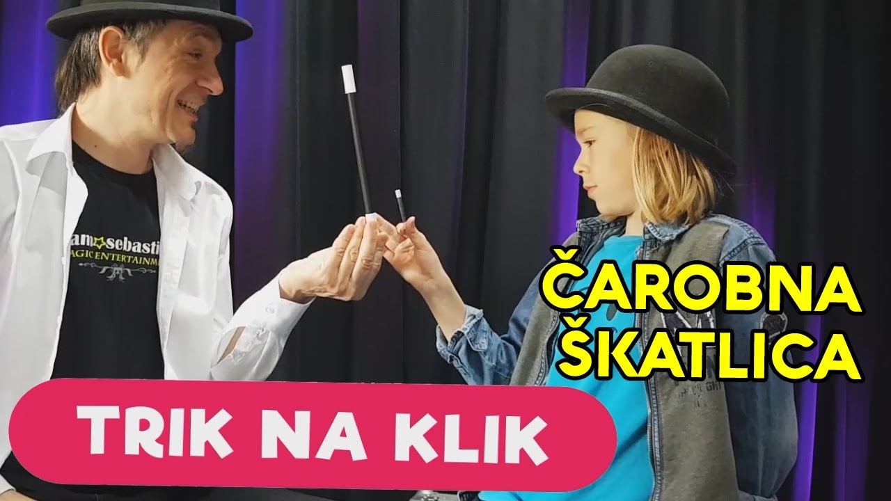 Čarovnije za otroke - ČAROBNA ŠKATLICA / Čarodej Sam Sebastian in čarovnik Leonard