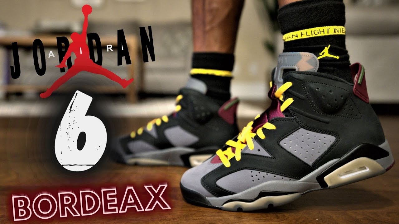 ПРЕДВАРИТЕЛЬНЫЙ ВЗГЛЯД!! ОБЗОР КРОССОВОК JORDAN 6 BORDEAUX И НА НОГАХ С ЗАМЕНОЙ ШНУРКОВ!!