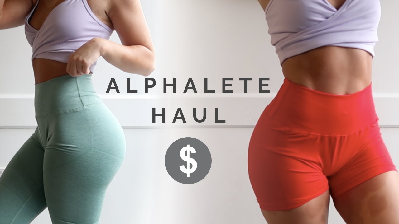 Alphalete Haul - New Releases (Leggings, Joggers, Shorts)