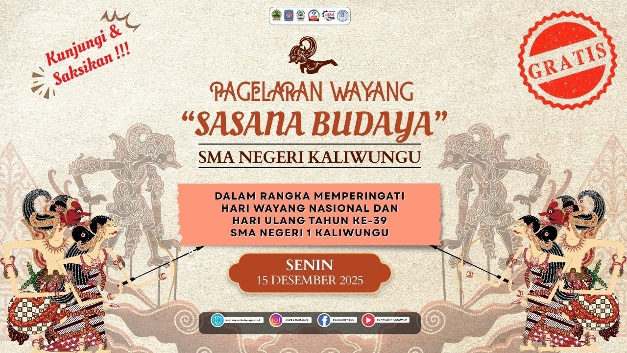 PAGELARAN WAYANG KULIT : SASANA BUDAYA