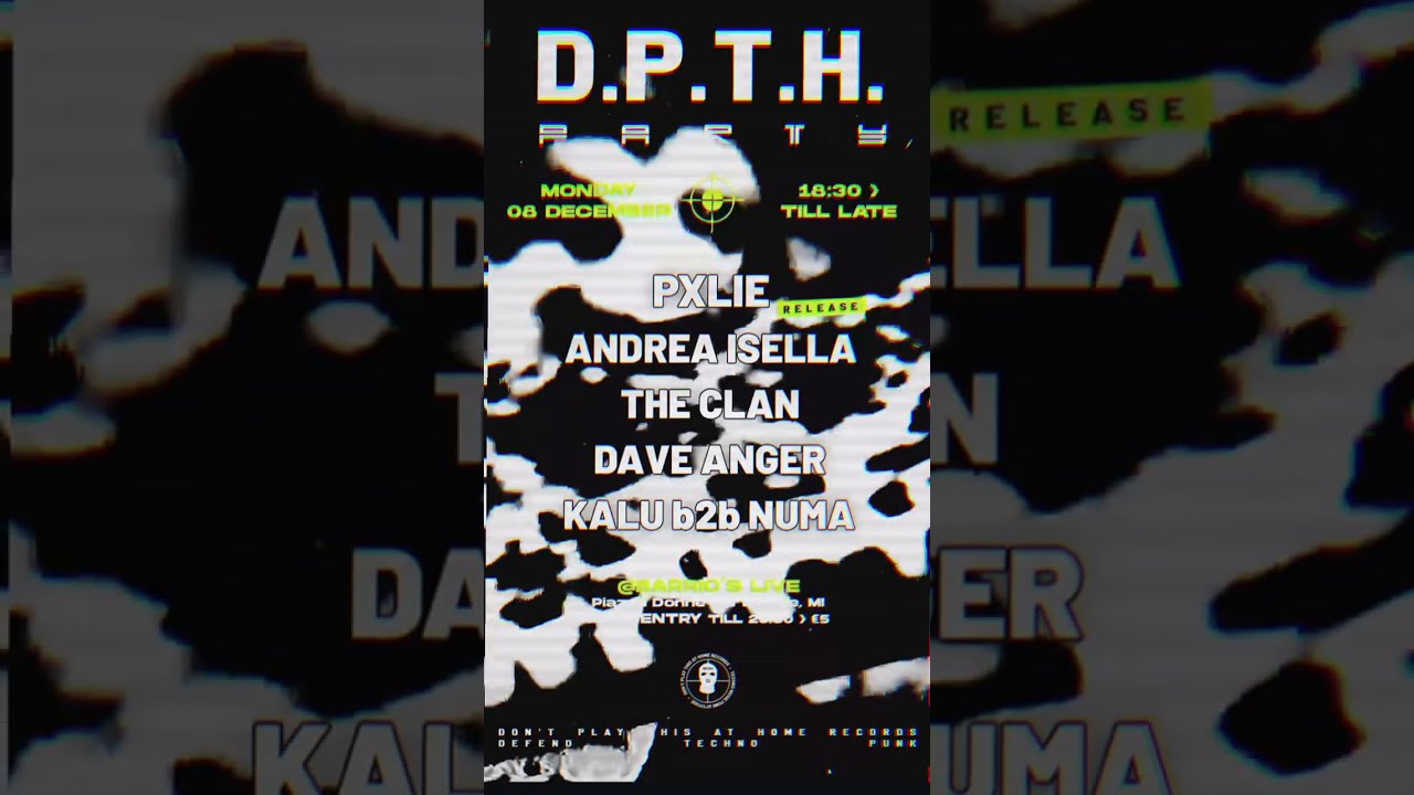 Kalu b2b Numa @Barrio's 8.12.2025 D.P.T.H. 
