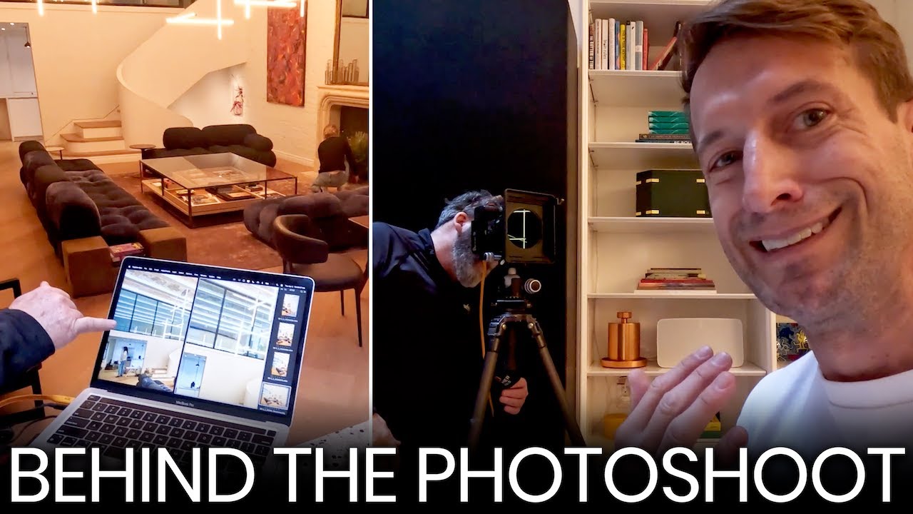 Behind the photoshoot #hometour #nyc #renovation