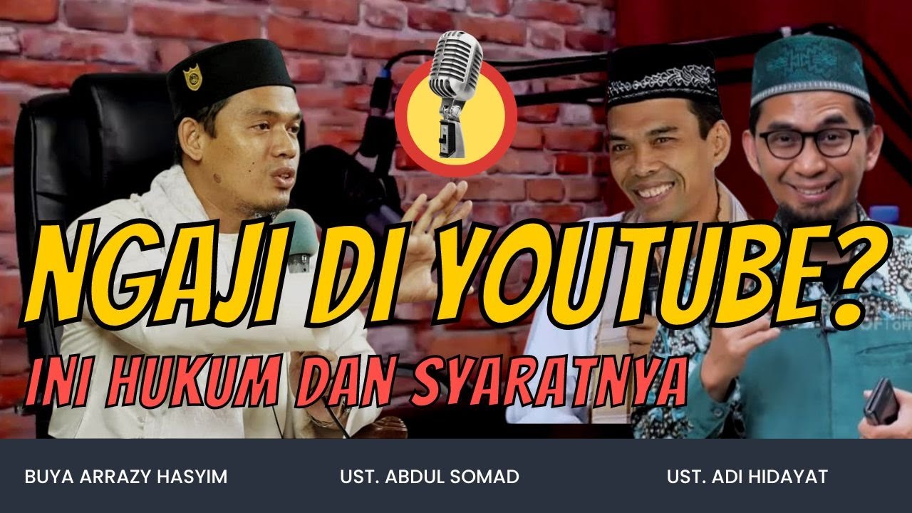 🔴Hukum Belajar Agama di Youtube - Pendapat 3 Ulama 🔥