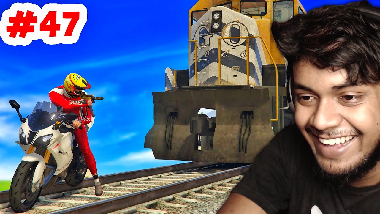 Gta5 tamil, APACHE vs TRAIN - Part 47