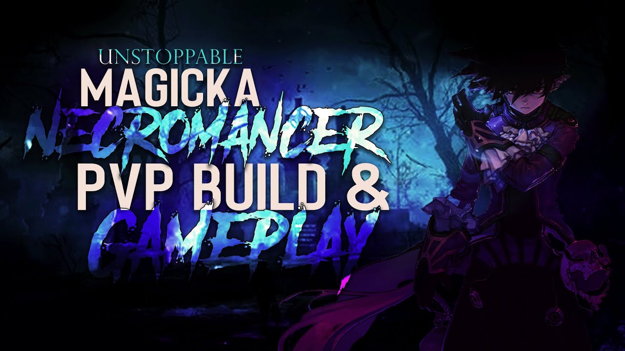 OVERPOWERED MAG Necromancer PvP BURST BUILD!!! 💀 HIGH BURST | SOLO 1vX Necro Build 💀 | ESO Update 41