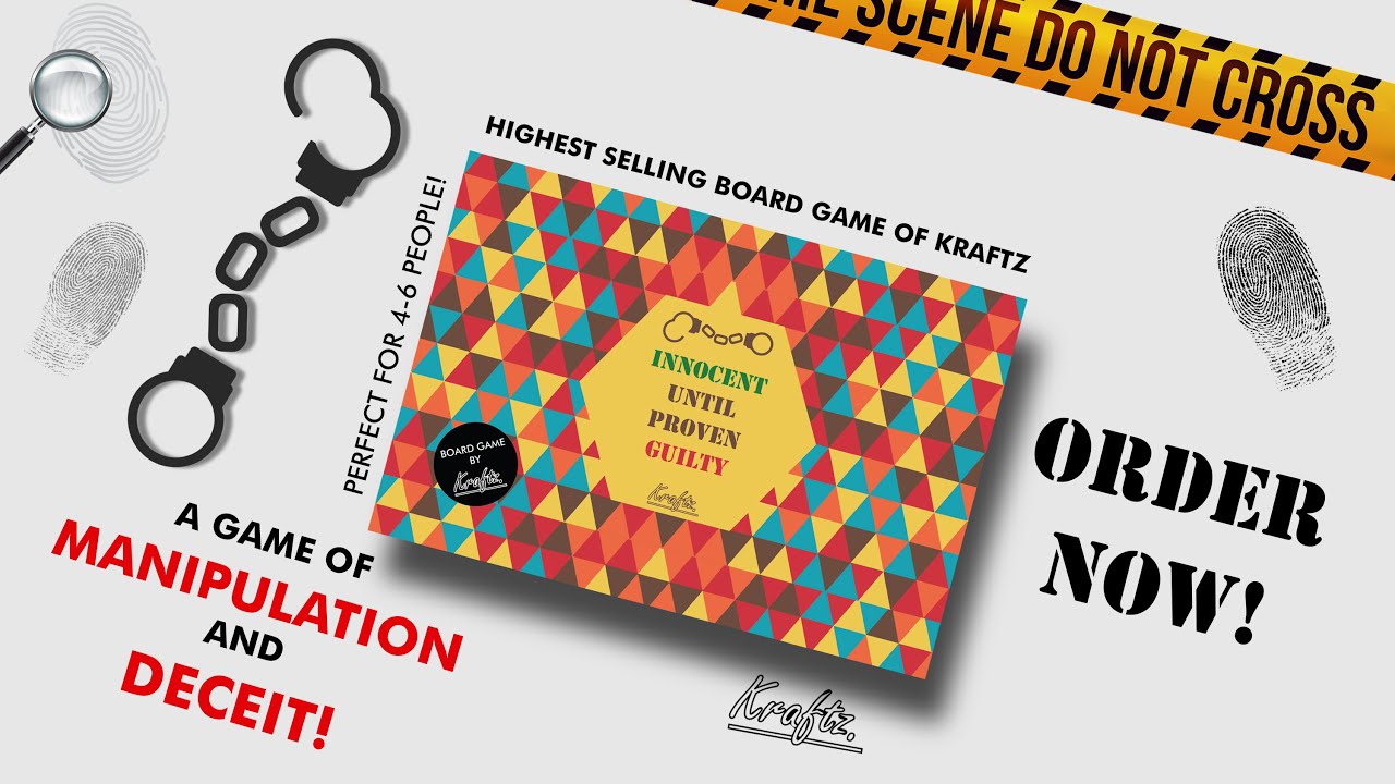 Learn to Play 'Innocent Until Proven Guilty' Board Game in 10 Minutes