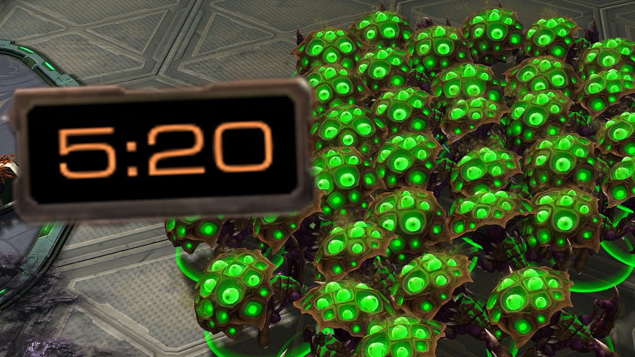 No One Sees this Coming. 2 Base Swarmhost rush.