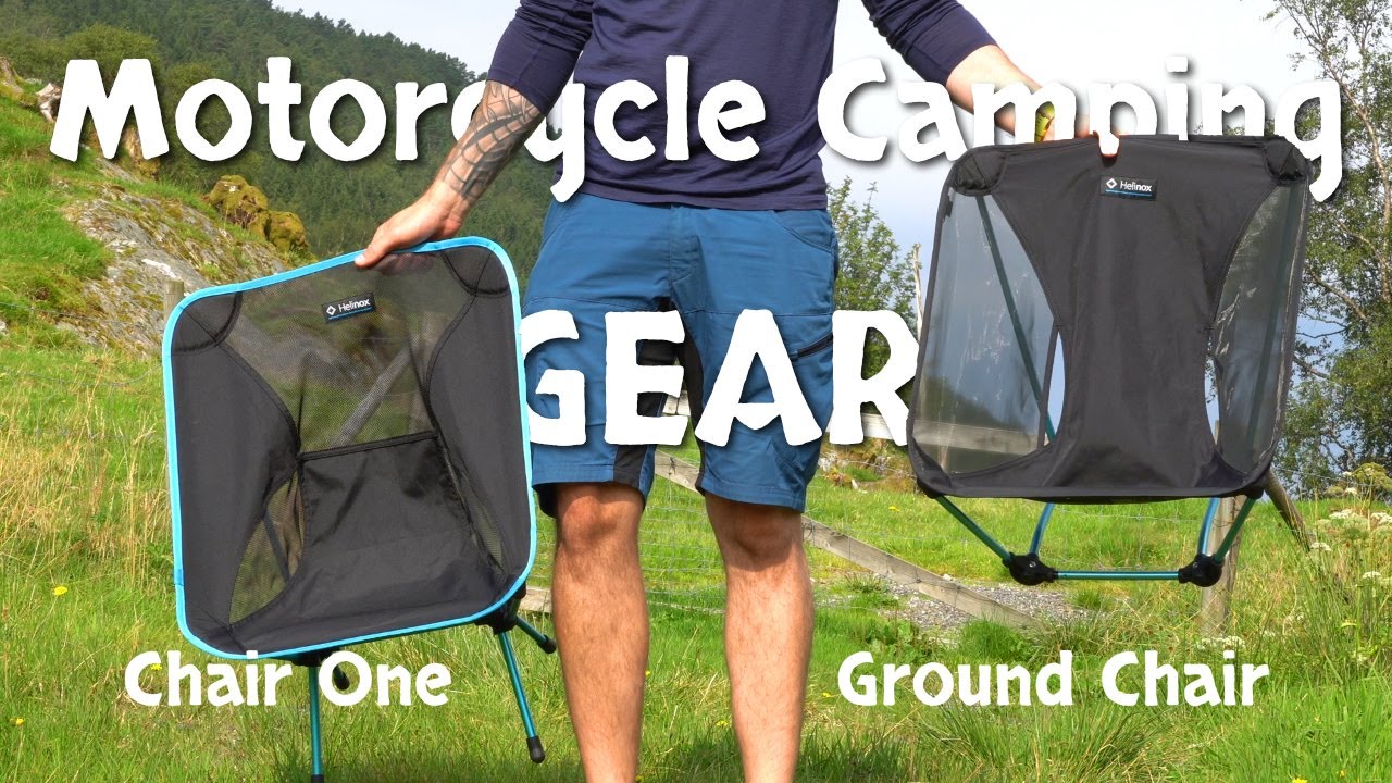 Helinox Ground Chair vs Chair One - Motorcycle Camping Gear