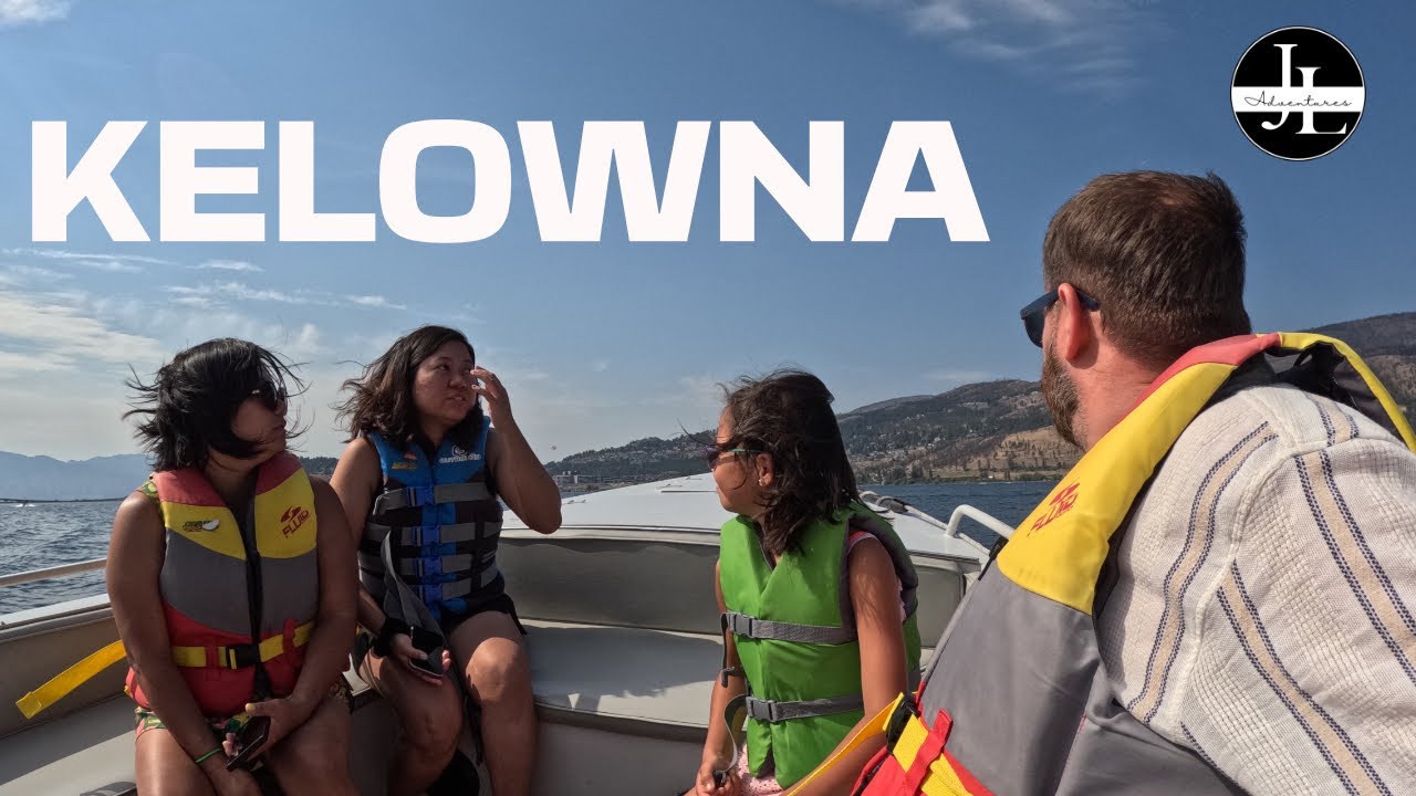Parasailing in Kelowna! Soaring Above the Okanagan Lake