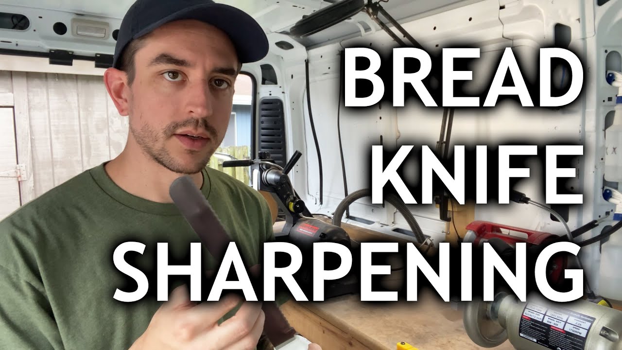 Bread Knife Sharpening Method