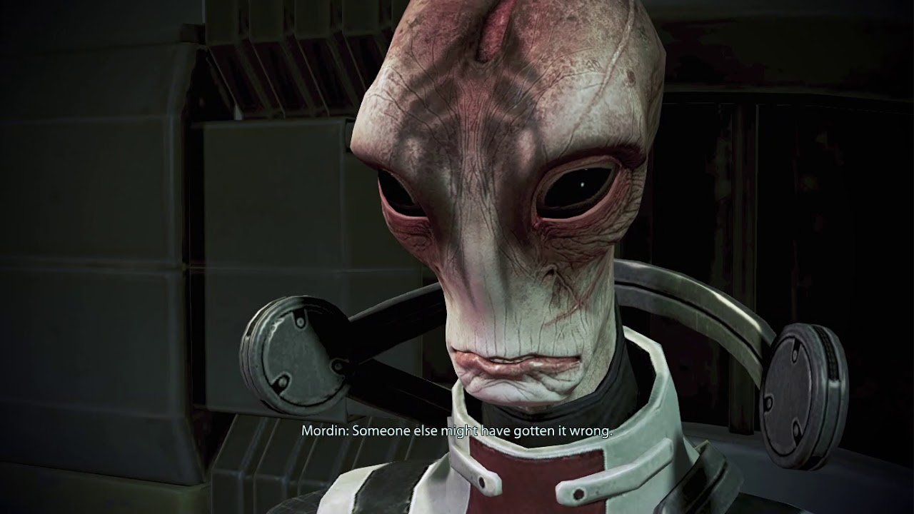 Mass Effect 3 - Reaper vs Kalros, Mordin dies to cure the Genophage