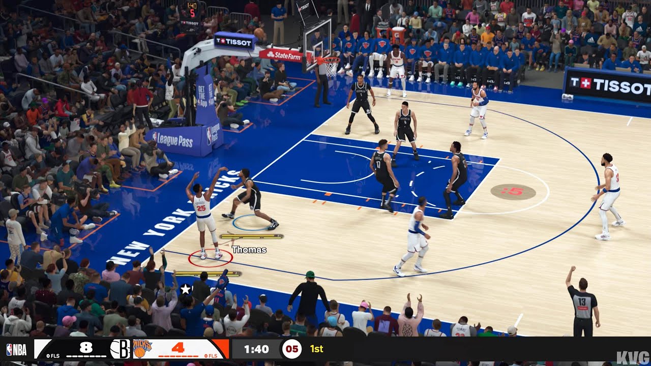NBA 2K26 - Brooklyn Nets vs New York Knicks - Gameplay (PS5 UHD) [4K60FPS]