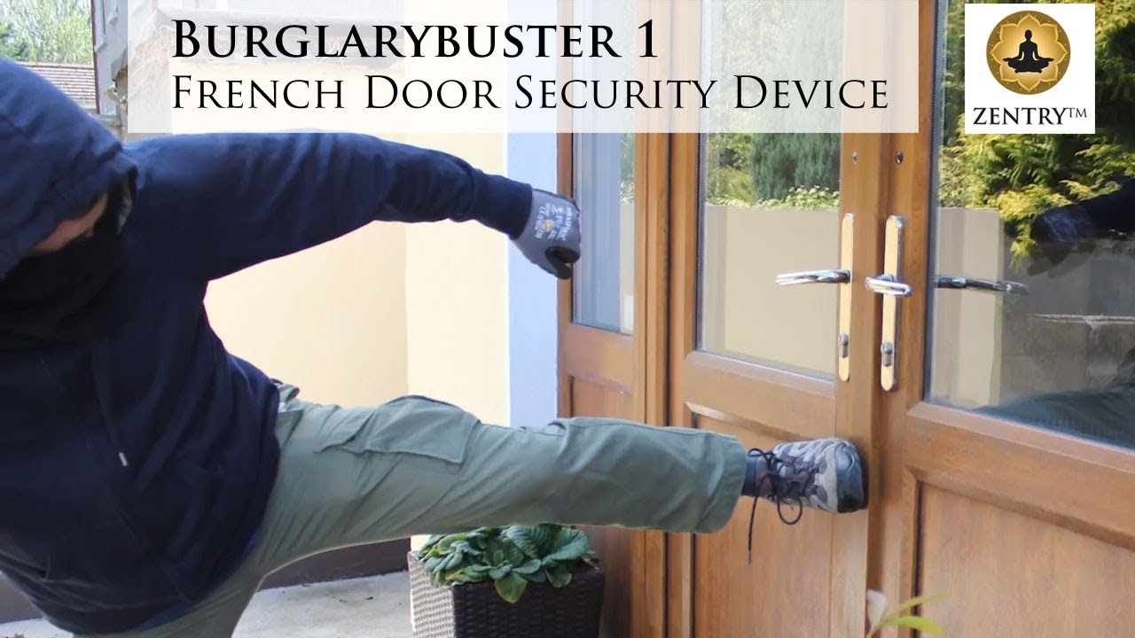 Burglarybuster 1 French Door Lock for opening-outwards French doors