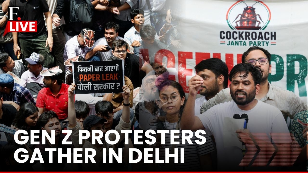 Cockroach Party Protest LIVE: Activist Sonam Wangchuk Joins Gen Z Protest in New Delhi | CJP