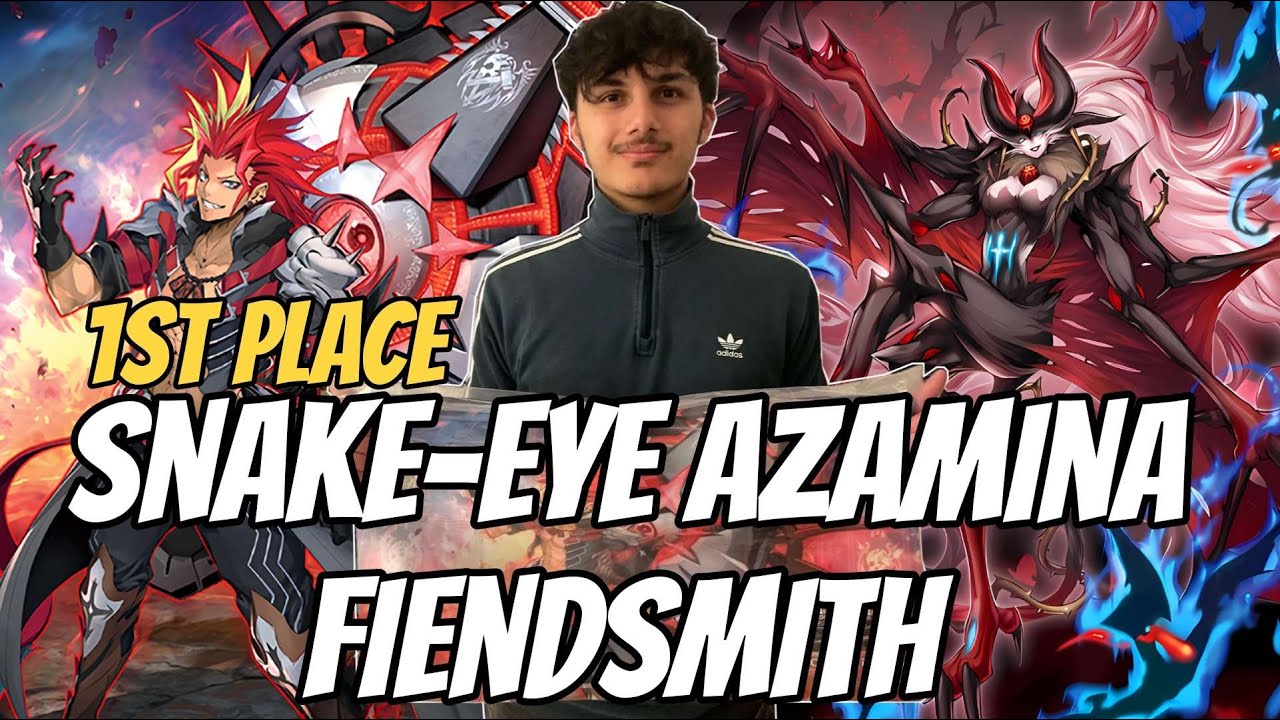 Yu-Gi-Oh! 1st Place Regional Halle Snake-Eye Azamina Fiendsmith Deckprofile | Umut